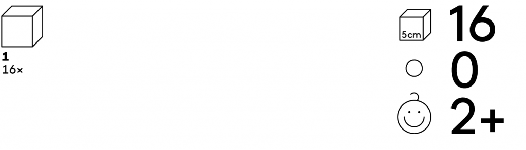 Funktionsgrafik CUBORO Cubes Extra Set