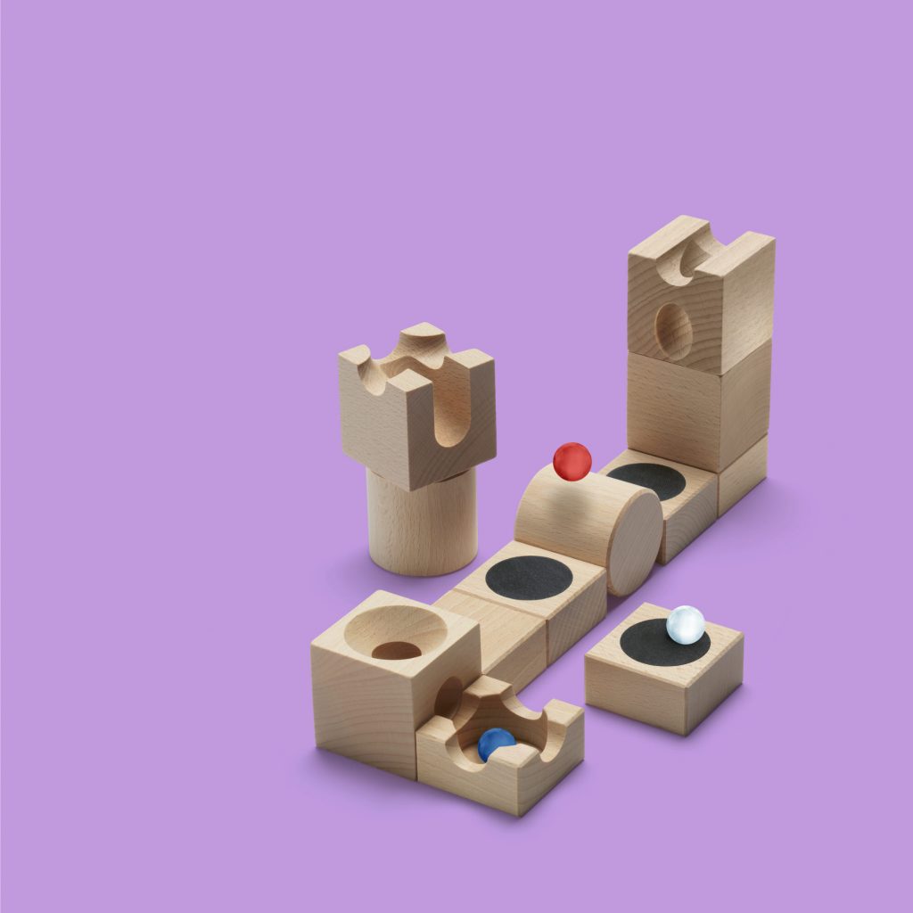 CUBORO Jump Kugelbahn Beispiel